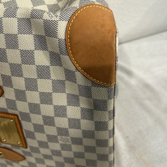 Authentic Louis Vuitton Hampstead Azure pm bag + COA - Picture 8 of 16